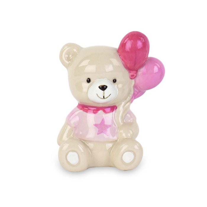 ORSETTO PALLONCINI ROSA H7